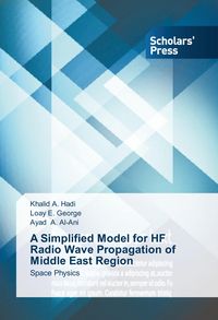 Produktbild: A Simplified Model for HF Radio Wave Propagation of Middle East Region