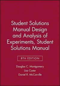 Produktbild: Student Solutions Manual Desig