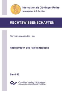Produktbild: Rechtsfragen des Palettentauschs