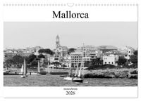 Produktbild: Mallorca monochrom (Wandkalender 2026 DIN A3 quer), CALVENDO Monatskalender