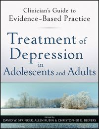 Produktbild: Treatment of Depression in Adolescents and Adults