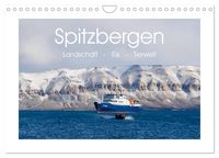 Produktbild: Spitzbergen - Landschaft - Eis - Tierwelt (Wandkalender 2026 DIN A4 quer), CALVENDO Monatskalender