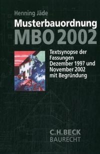 Bild vom Artikel Musterbauordnung MBO 2002 vom Autor Henning Jäde