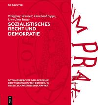 Produktbild: Sozialistisches Recht und Demokratie
