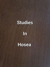 Produktbild: Studies In Hosea