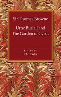 Produktbild: Urne Buriall and the Garden of Cyrus