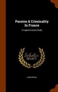 Produktbild: Passion & Criminality In France