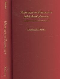 Produktbild: Measures of Possibility: Emily Dickinson's Manuscripts