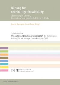 Produktbild: Bildung f&uuml;r nachhaltige Entwicklung