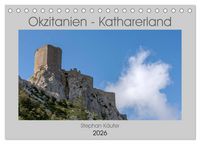 Produktbild: Okzitanien - Katharerland (Tischkalender 2026 DIN A5 quer), CALVENDO Monatskalender