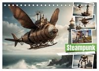 Produktbild: Steampunk - Die Welt der Leuchtt&uuml;rme (Tischkalender 2026 DIN A5 quer), CALVENDO Monatskalender