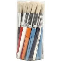 Produktbild: Creativ Company Kinderpinsel, L 19 cm, B 12 mm, rund, 30 Stk