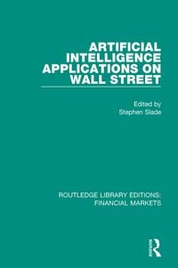 Produktbild: Artificial Intelligence Applications on Wall Street