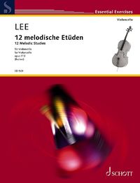 Produktbild: 12 melodische Et&uuml;den