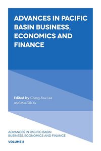 Produktbild: Advances in Pacific Basin Business, Economics and Finance