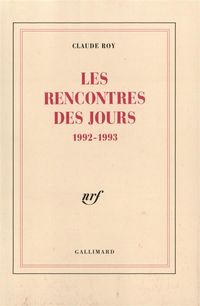 Produktbild: Les rencontres des jours (1992-1993)