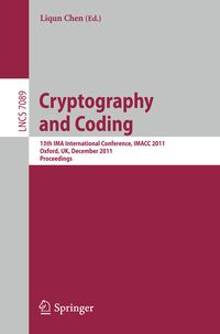 Produktbild: Cryptography and Coding