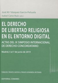 Produktbild: El derecho de libertad religiosa en el entorno digital