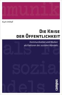 Produktbild: Die Krise der &Ouml;ffentlichkeit