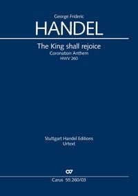 Produktbild: The King shall rejoice (Klavierauszug)