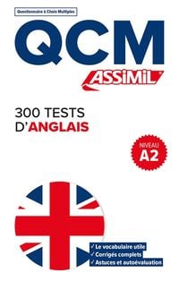 Produktbild: Qcm 300 Tests d'Anglais