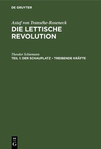 Produktbild: Der Schauplatz &ndash; Treibende Kr&auml;fte