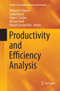 Produktbild: Productivity and Efficiency Analysis
