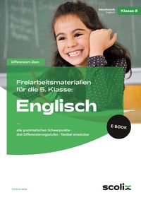 Produktbild: Freiarbeitsmaterialien f&uuml;r die 5. Klasse: Englisch