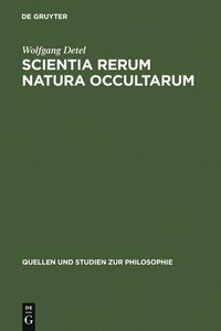 Produktbild: Scientia rerum natura occultarum