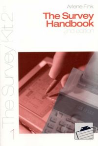 Produktbild: Fink, A: Survey Handbook