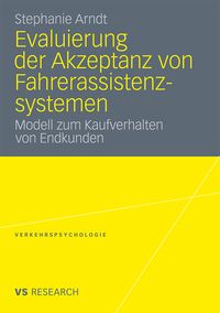 Produktbild: Evaluierung der Akzeptanz von Fahrerassistenzsystemen
