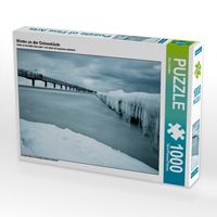 Produktbild: CALVENDO Puzzle Winter an der Ostseek&uuml;ste | 1000 Teile Lege-Gr&ouml;&szlig;e 64x48cm Foto-Puzzle f&uuml;r gl&uuml;ckliche Stunden