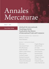 Produktbild: Annales Mercaturae 7 (2021)