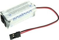 Produktbild: Panasonic eneloop W&uuml;rfel F2x2 Akkupack 4x Micro (AAA) Kabel, Stecker NiMH 4.8V 750 mAh