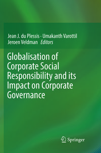 Produktbild: Globalisation of Corporate Social Responsibility and its Impact on Corporate Governance