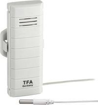 Produktbild: TFA Dostmann Kat.Nr. 30.3301.02 "Weather Hub" Temperatursender mit wasserdichtem Kabel Funk-Thermometer Kat.Nr. 30.3301.02