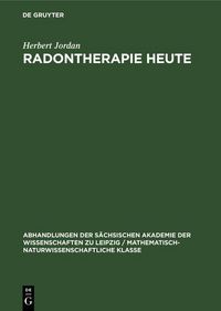 Produktbild: Radontherapie heute