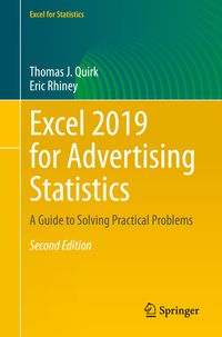 Produktbild: Excel 2019 for Advertising Statistics