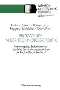 Produktbild: Blickwende in der Technologiepolitik