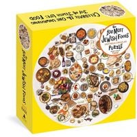 Produktbild: The 100 Most Jewish Foods: 500-Piece Circular Puzzle
