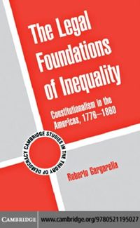 Produktbild: Legal Foundations of Inequality