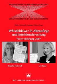 Produktbild: Whistleblower in Altenpflege und Infektionsforschung