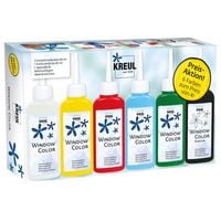 Produktbild: KREUL Window Color Aktionsset 6 x 80 ml