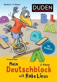 Produktbild: Mein Deutschblock mit Rabe Linus - 2. Klasse