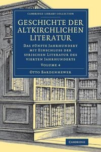 Produktbild: Geschichte der altkirchlichen Literatur