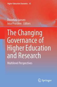 Produktbild: The Changing Governance of Higher Education and Research