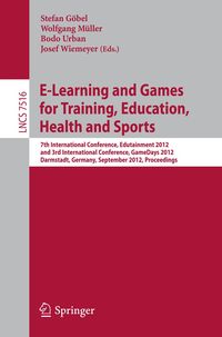 Produktbild: E-Learning and Games for Training, Education, Health and Sports