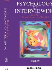 Produktbild: Hdbk of the Psychology of Interviewing