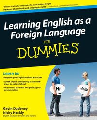 Produktbild: Learning English as a Foreign Language For Dummies