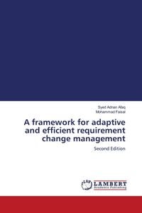 Produktbild: A framework for adaptive and efficient requirement change management